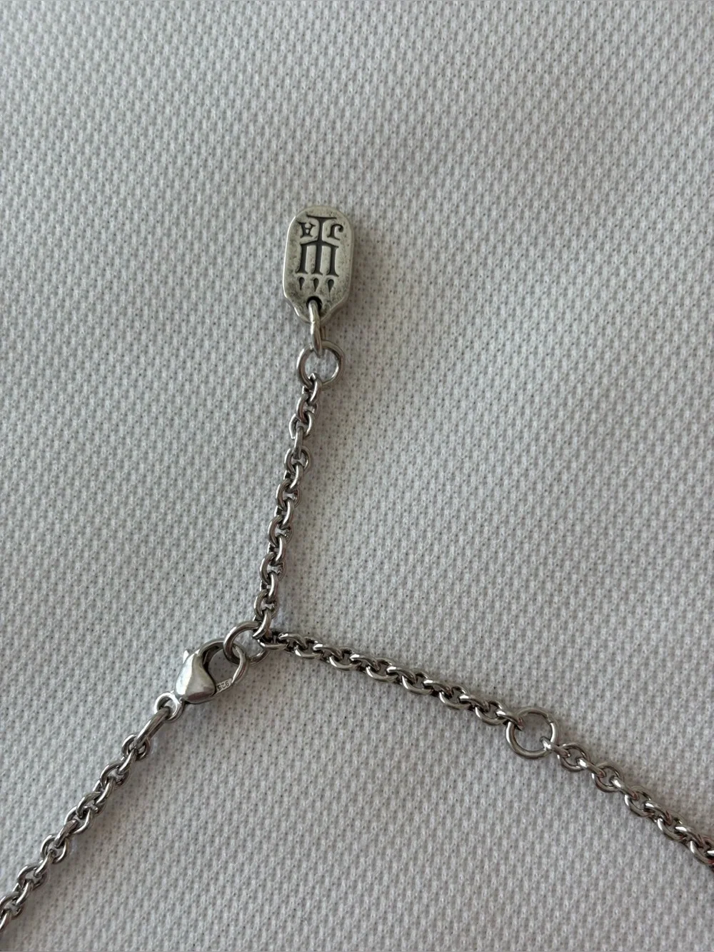 Retired James Avery Sterling Silver Horseshoe Necklace